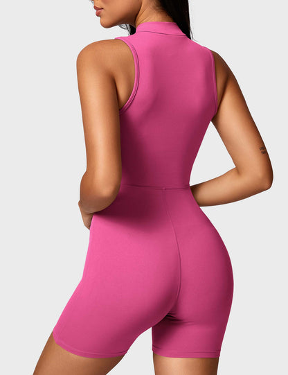Ironfit Belle Ärmelloser Jumpsuit mit Reißverschluss - Ironfit