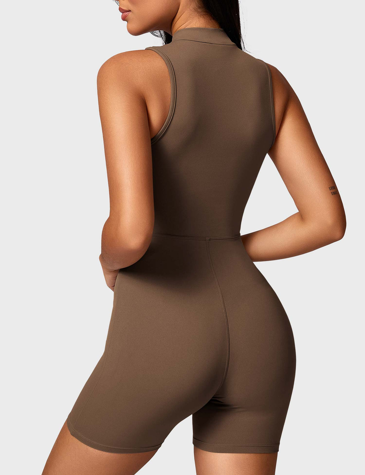 Ironfit Belle Ärmelloser Jumpsuit mit Reißverschluss - Ironfit