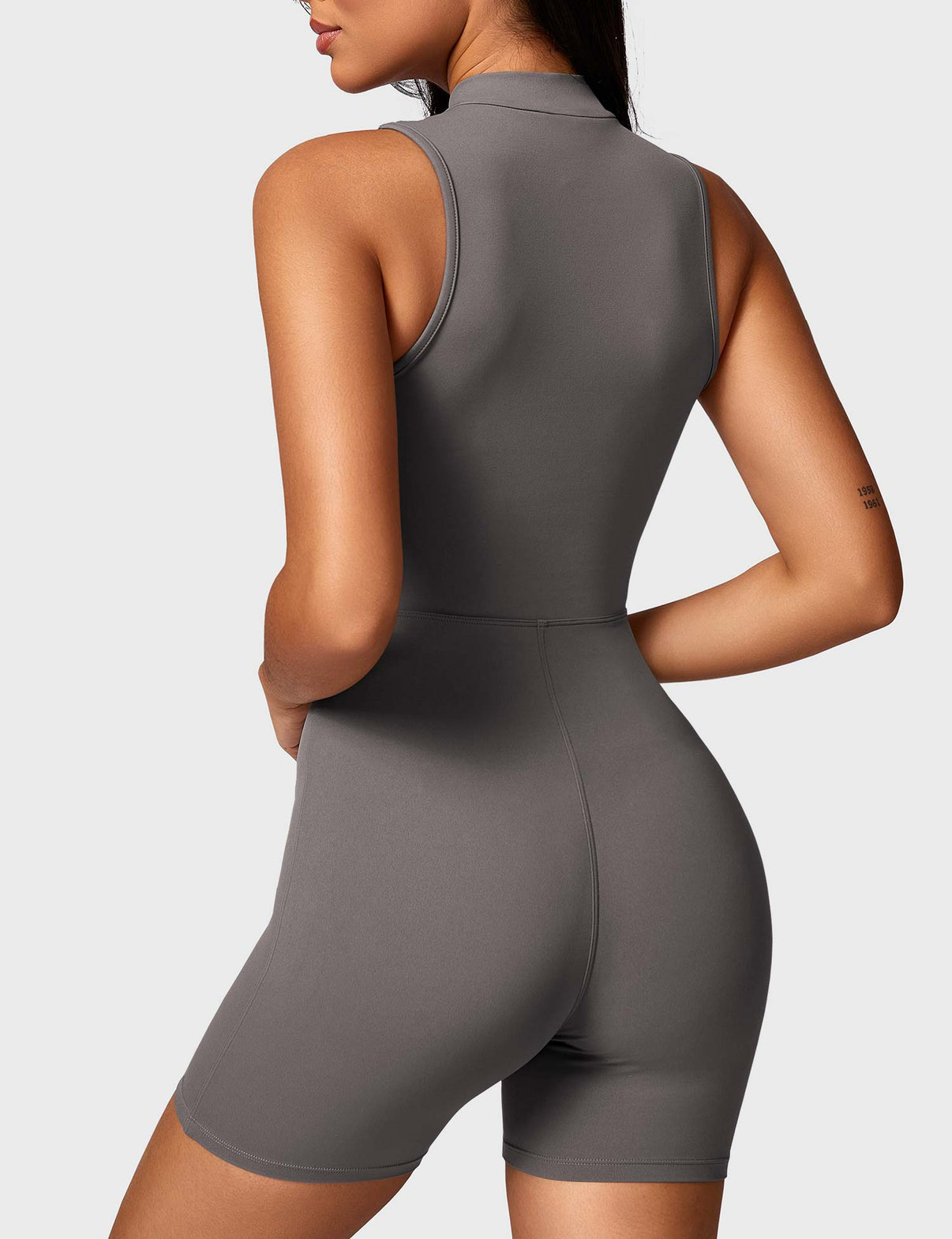 Ironfit Belle Ärmelloser Jumpsuit mit Reißverschluss - Ironfit
