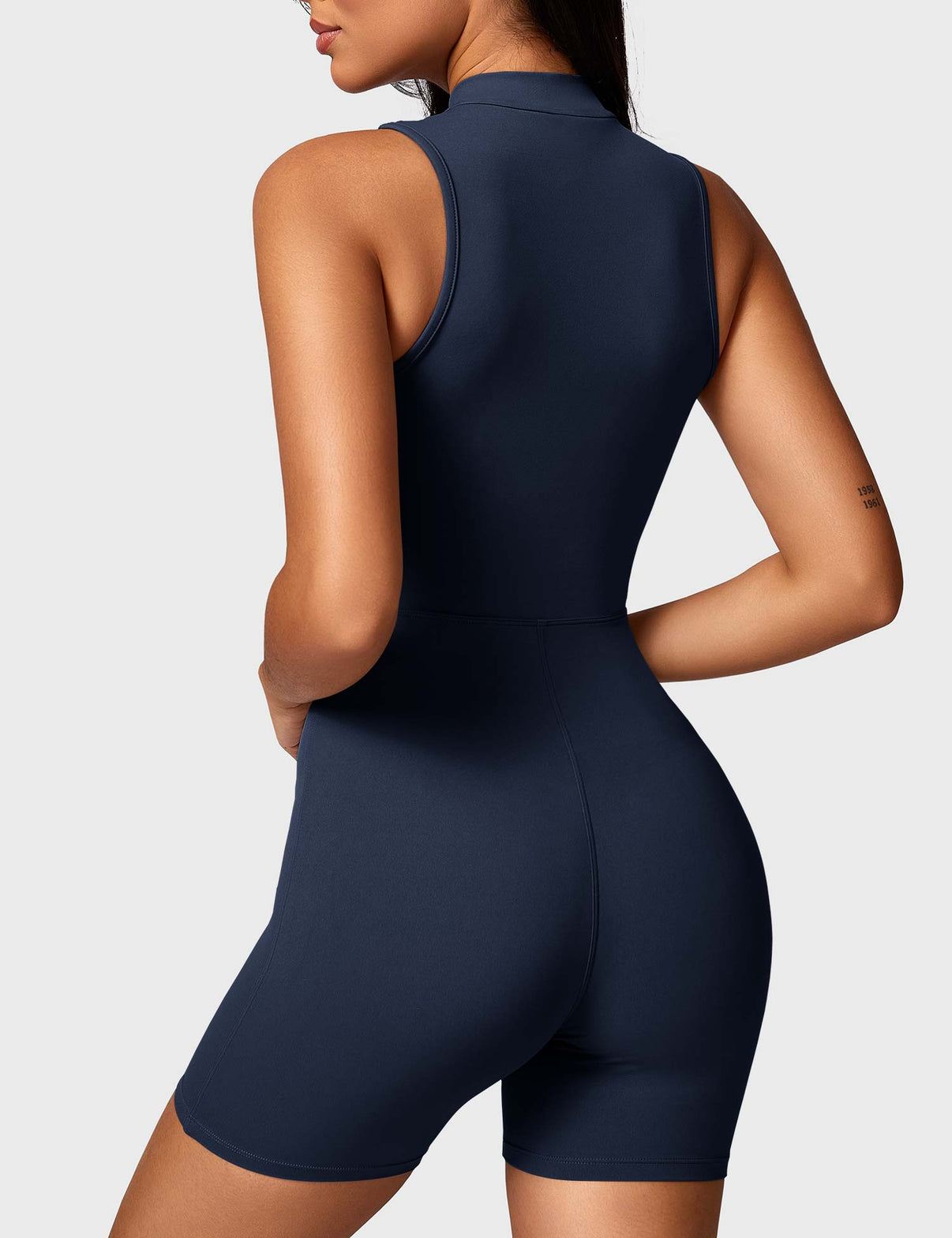 Ironfit Belle Ärmelloser Jumpsuit mit Reißverschluss - Ironfit