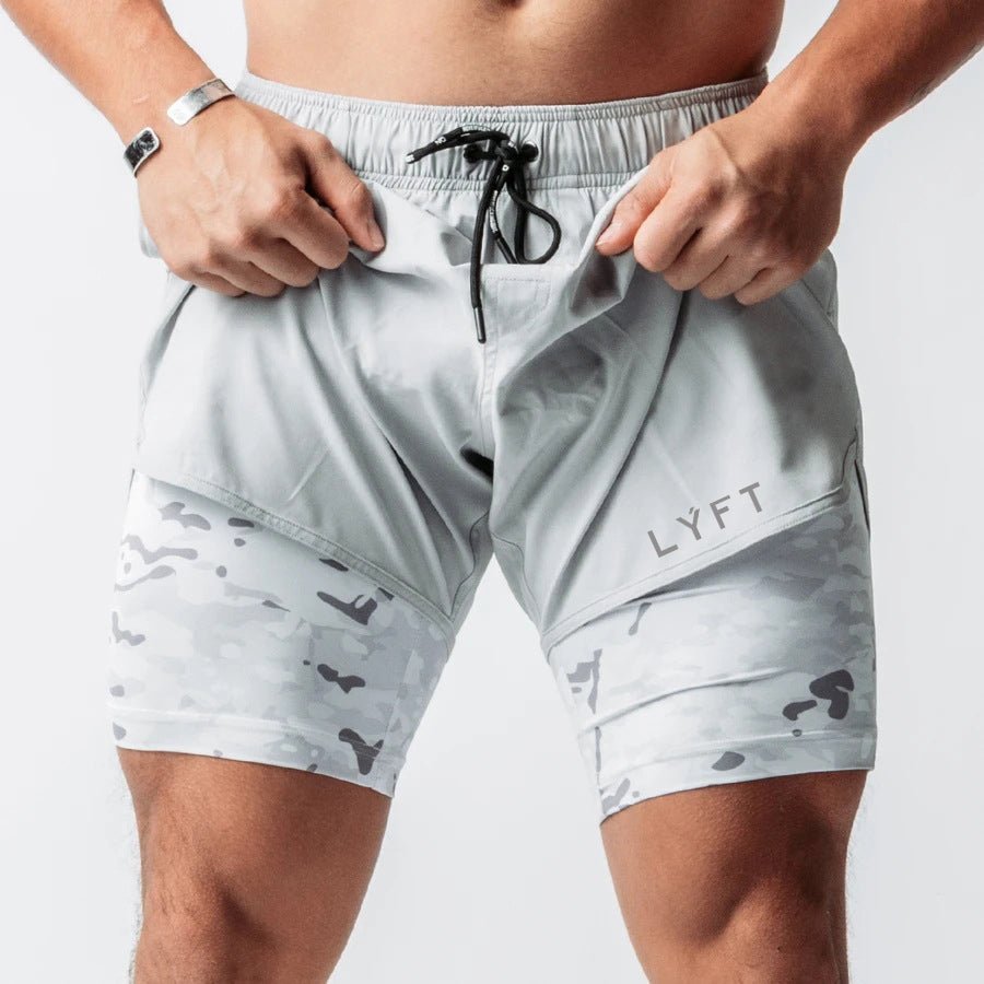 Ironfit Camo Lyft Shorts - Ironfit