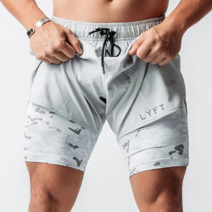 Ironfit Camo Lyft Shorts - Ironfit