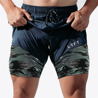 Ironfit Camo Lyft Shorts - Ironfit
