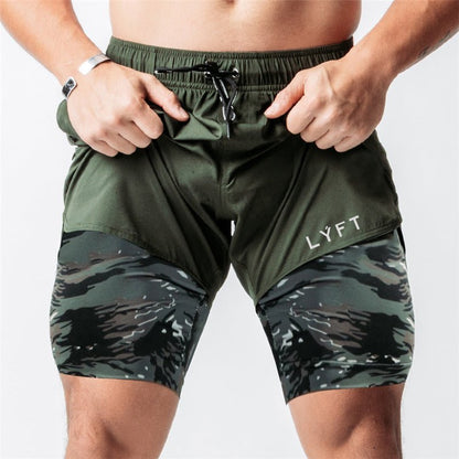 Ironfit Camo Lyft Shorts - Ironfit
