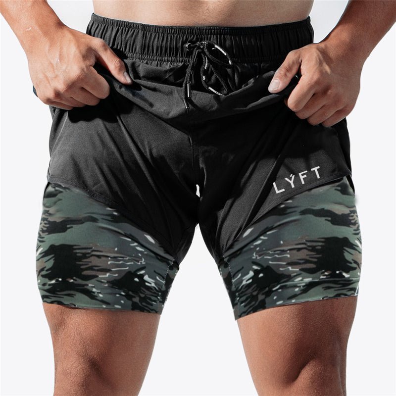 Ironfit Camo Lyft Shorts - Ironfit