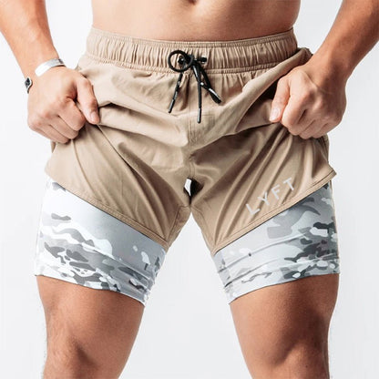 Ironfit Camo Lyft Shorts - Ironfit