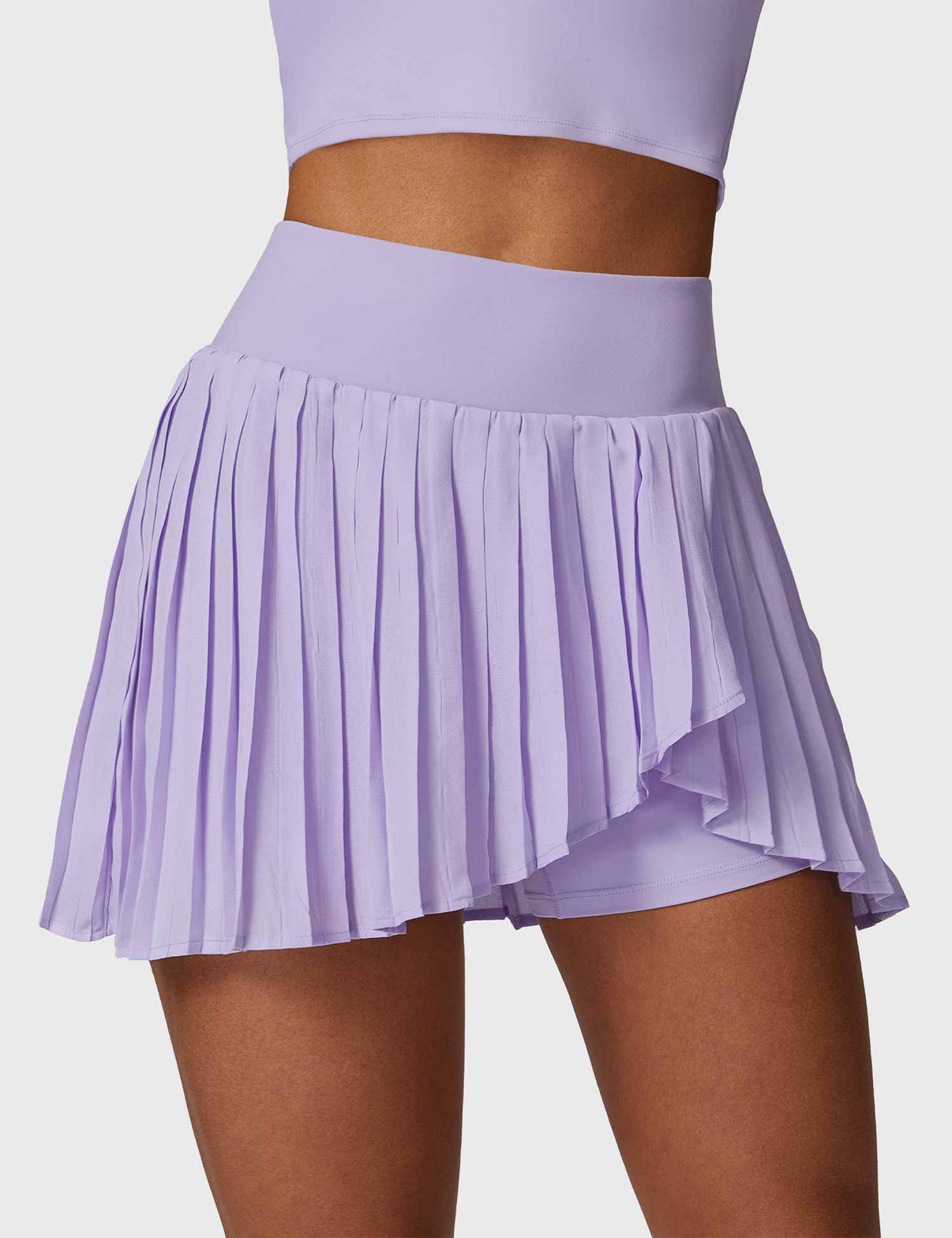 Ironfit Crop Top Tennis Skirt Set - Ironfit