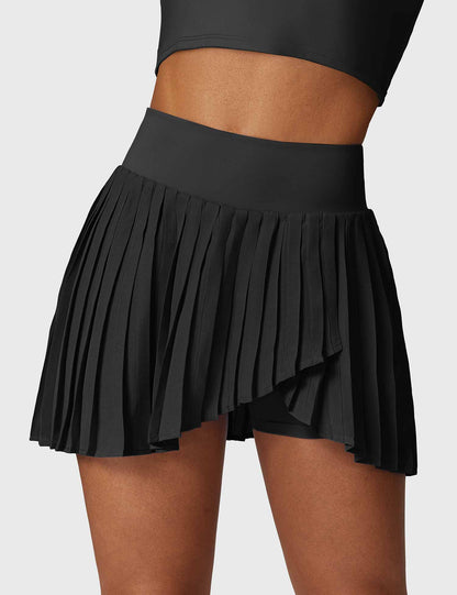 Ironfit Crop Top Tennis Skirt Set - Ironfit