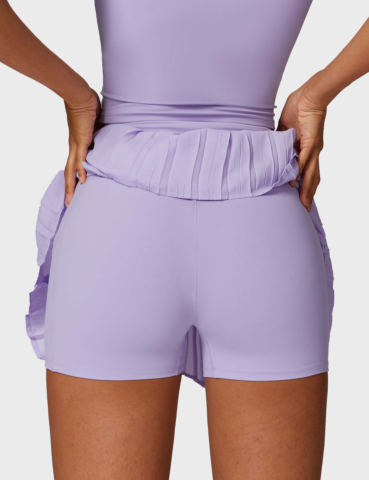 Ironfit Crop Top Tennis Skirt Set - Ironfit