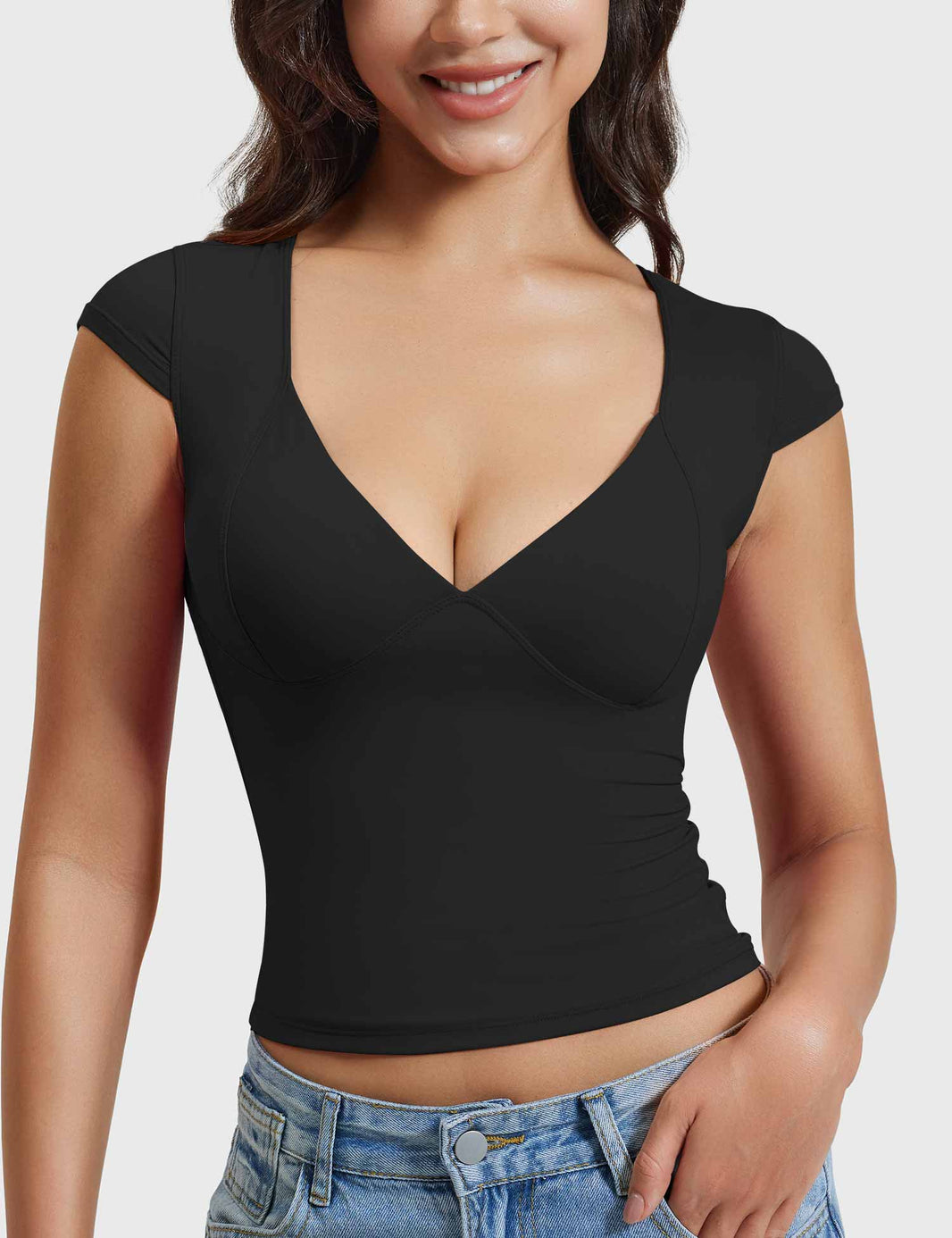 Ironfit Diva V Neck Top - Ironfit