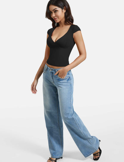 Ironfit Diva V Neck Top - Ironfit