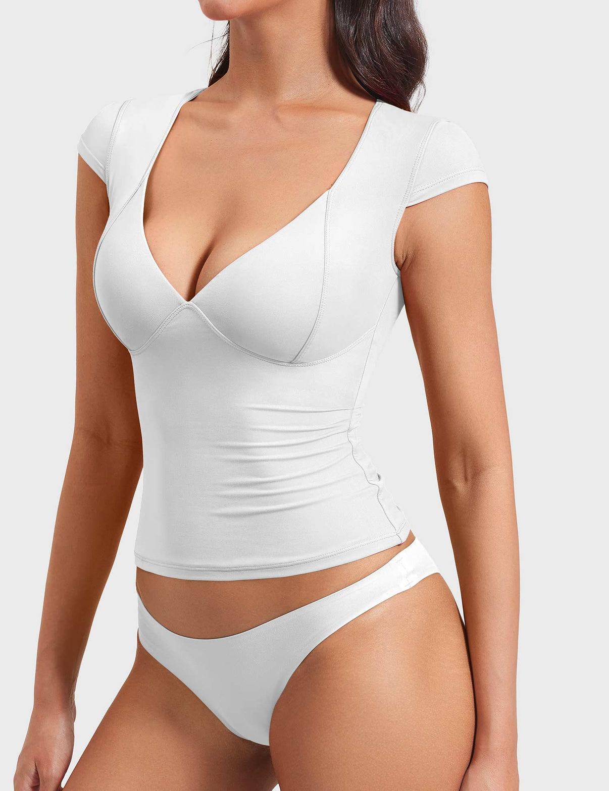 Ironfit Diva V Neck Top - Ironfit
