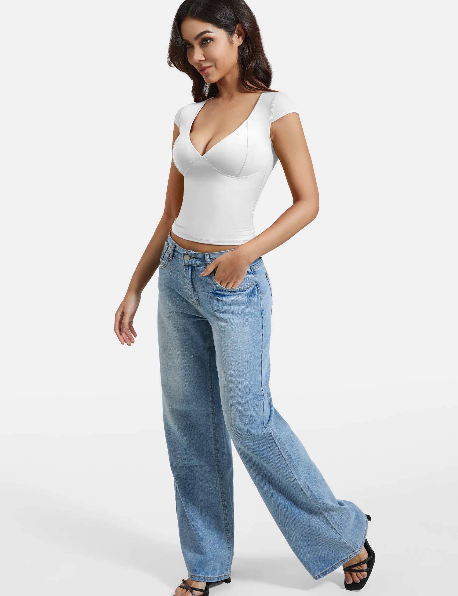Ironfit Diva V Neck Top - Ironfit
