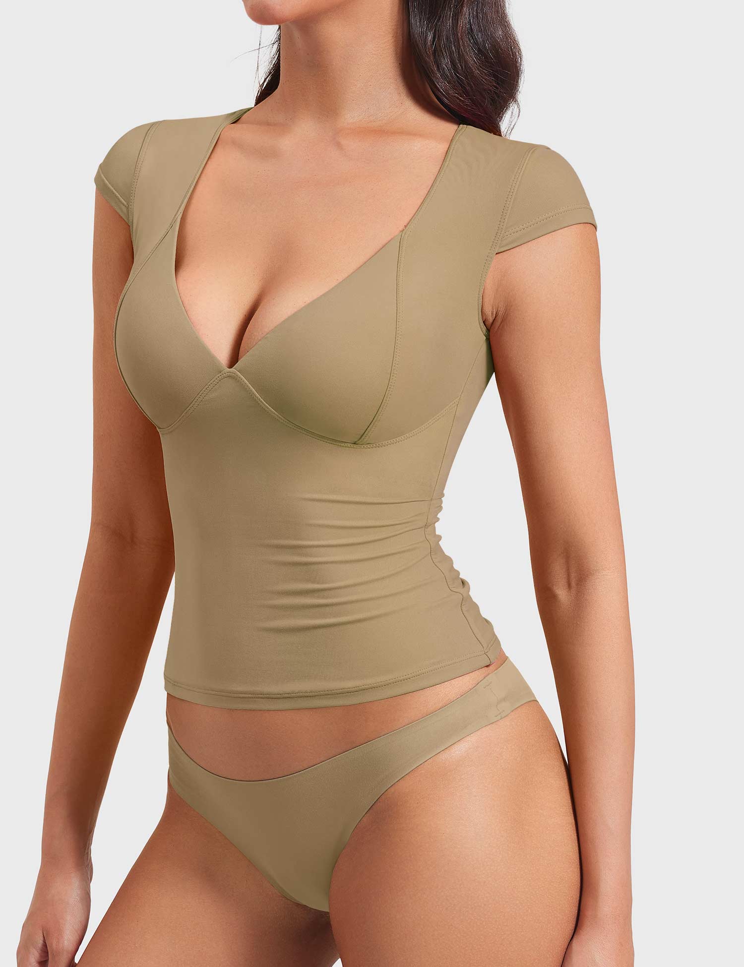 Ironfit Diva V Neck Top - Ironfit