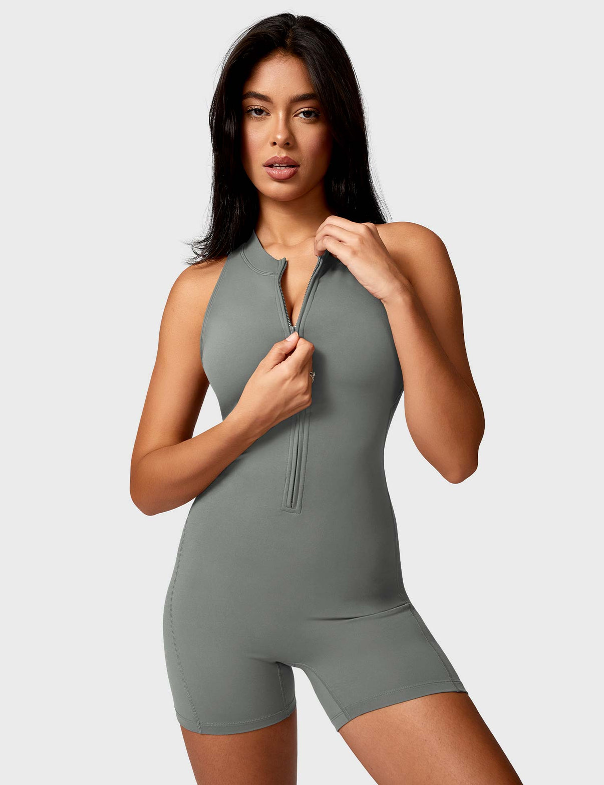 Ironfit Emma Backless Zipper Jumpsuit - Ironfit