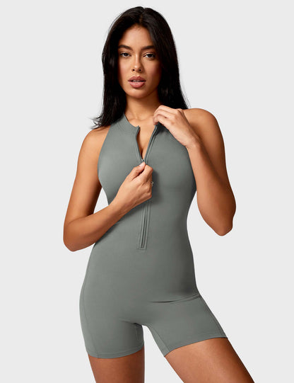 Ironfit Emma Backless Zipper Jumpsuit - Ironfit