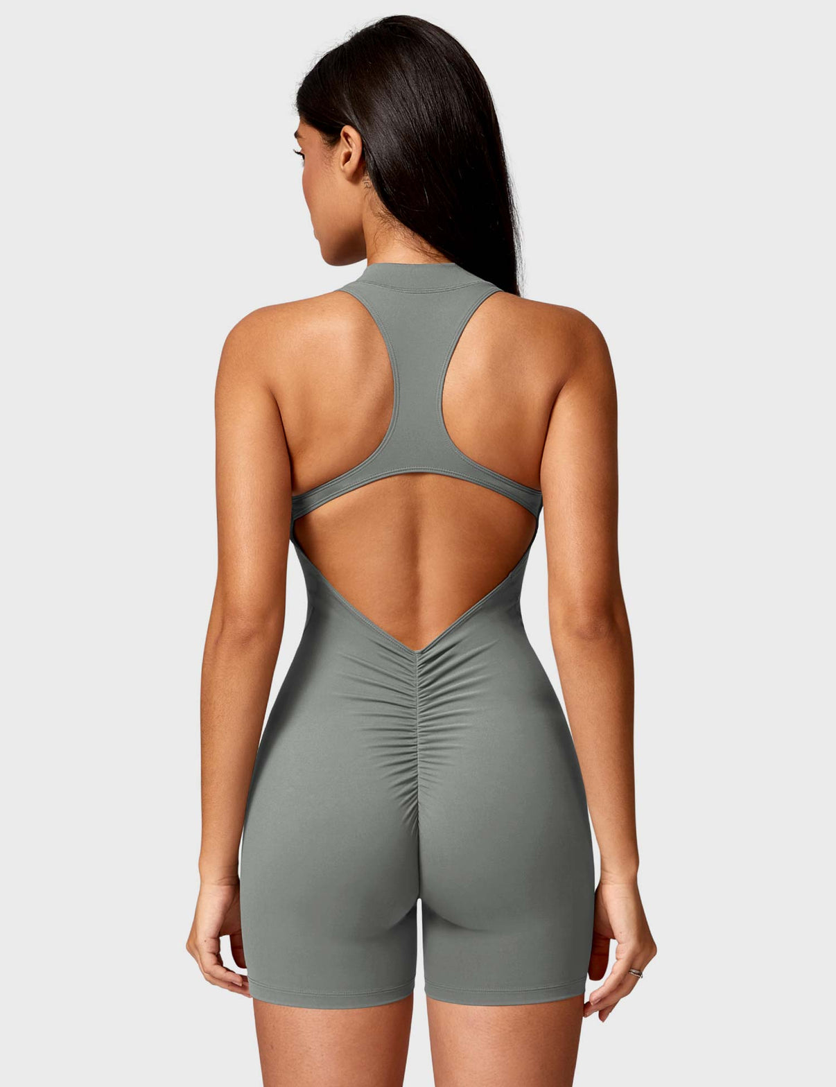 Ironfit Emma Backless Zipper Jumpsuit - Ironfit