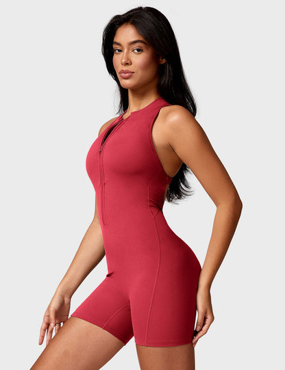Ironfit Emma Backless Zipper Jumpsuit - Ironfit
