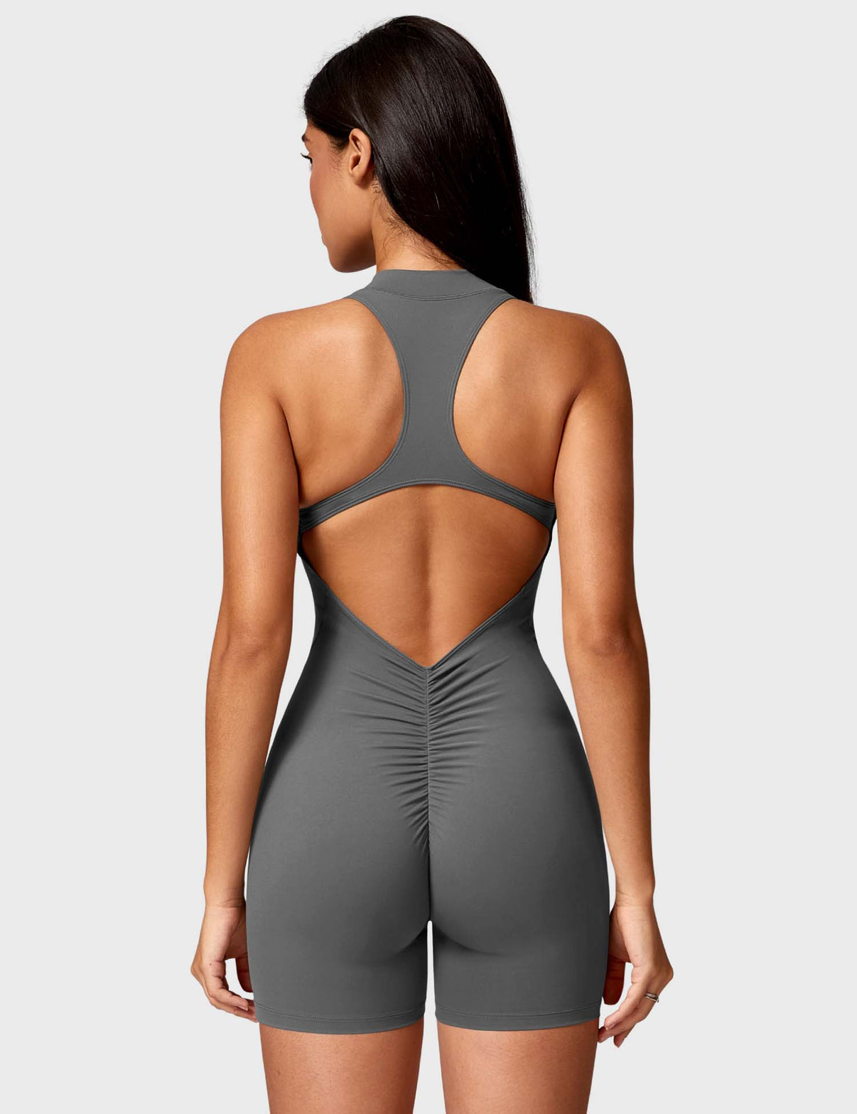 Ironfit Emma Backless Zipper Jumpsuit - Ironfit