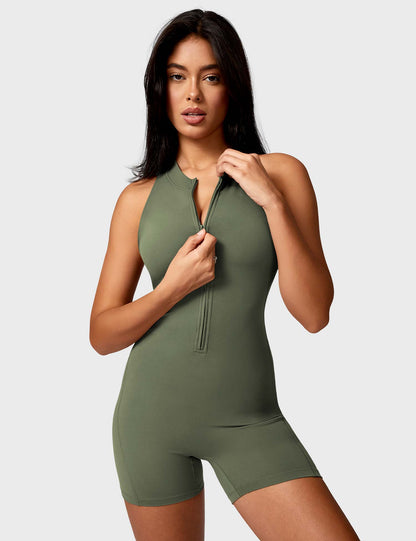 Ironfit Emma Backless Zipper Jumpsuit - Ironfit