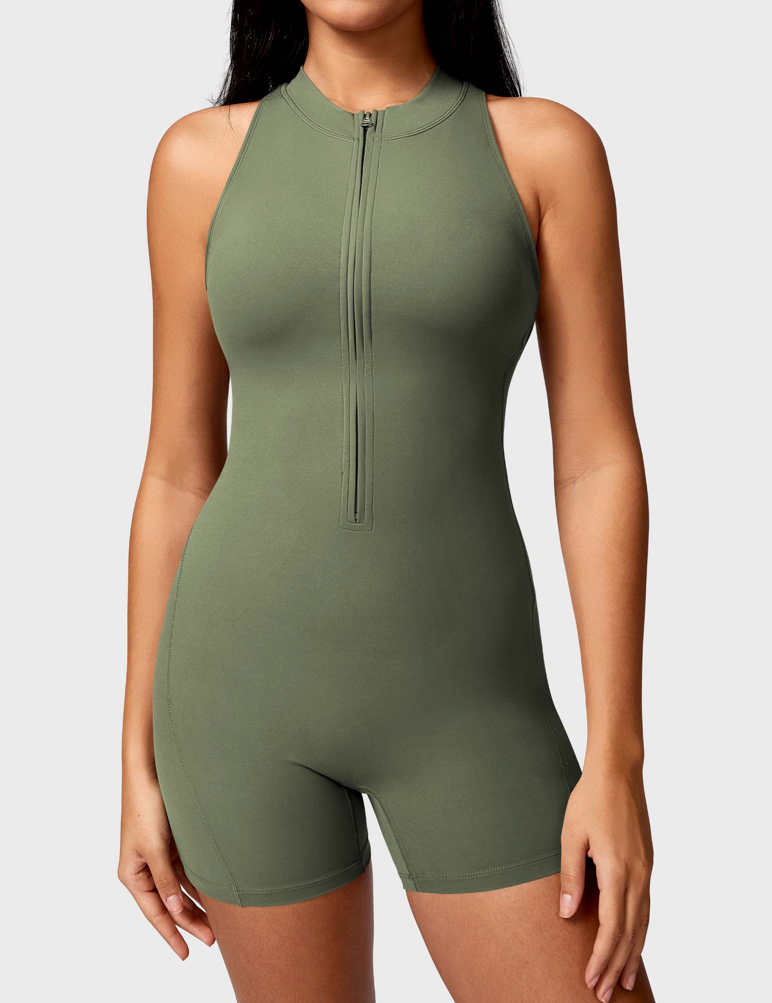 Ironfit Emma Backless Zipper Jumpsuit - Ironfit