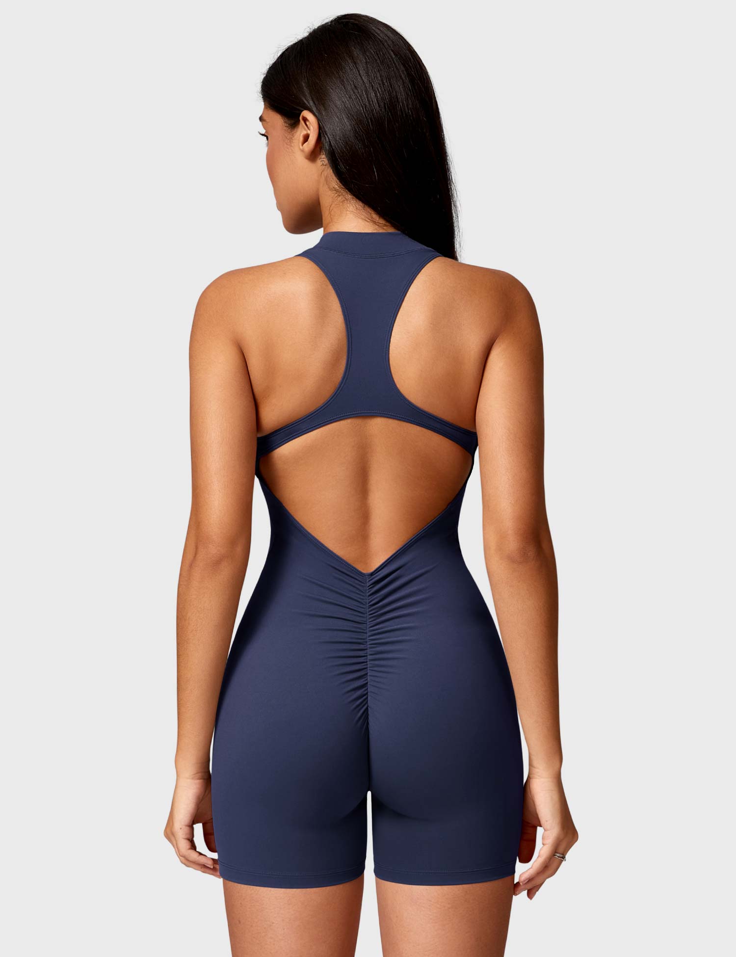 Ironfit Emma Backless Zipper Jumpsuit - Ironfit