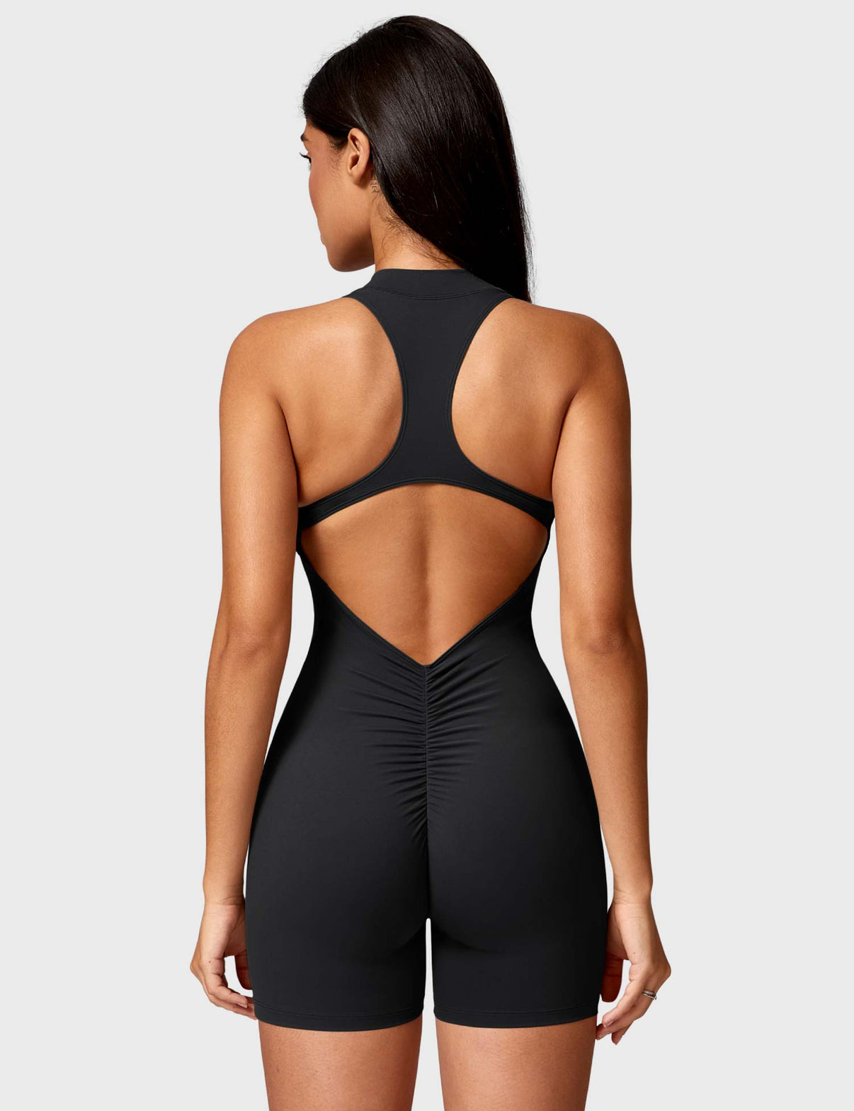 Ironfit Emma Backless Zipper Jumpsuit - Ironfit