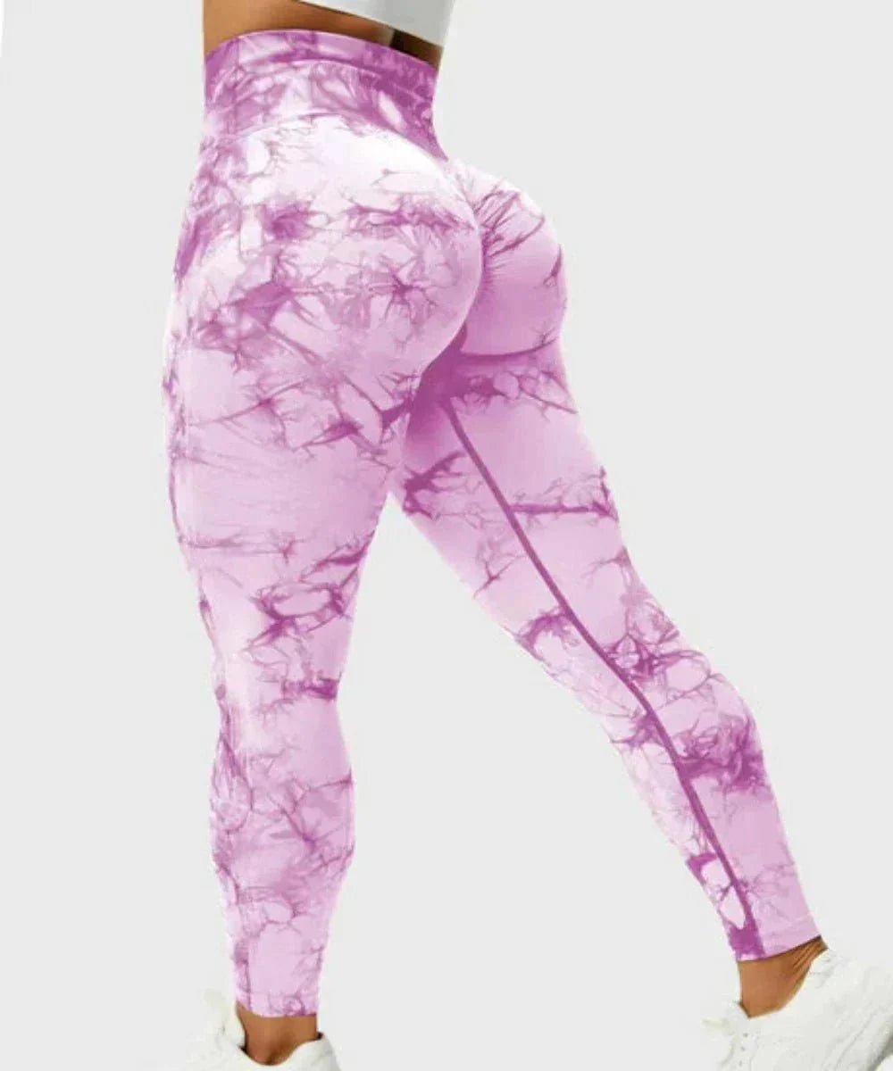 Ironfit Farbintensive Leggings – Rosa - Ironfit