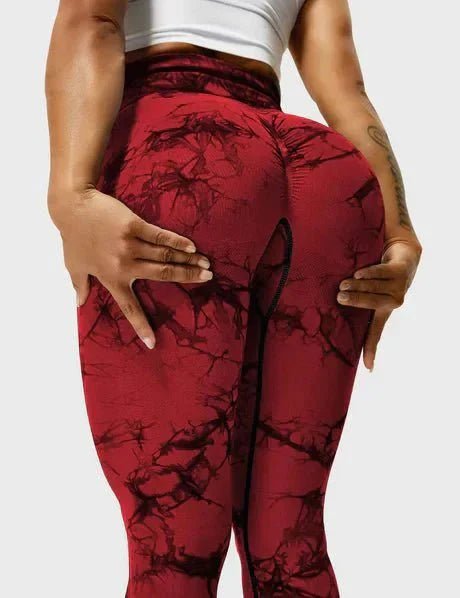 Ironfit Farbintensive Leggings – Rot - Ironfit