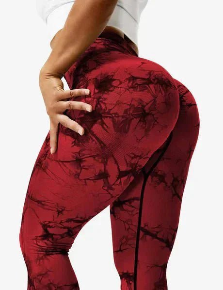 Ironfit Farbintensive Leggings – Rot - Ironfit