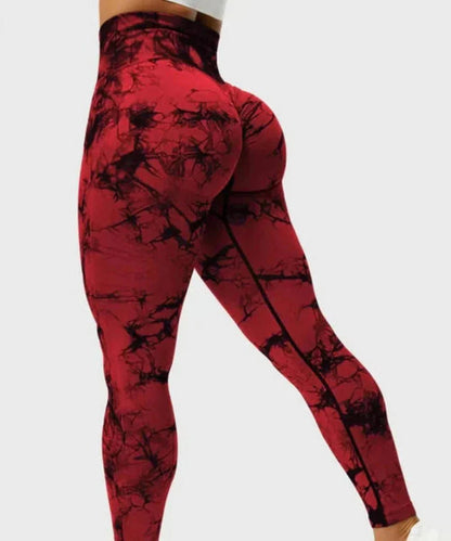 Ironfit Farbintensive Leggings – Rot - Ironfit