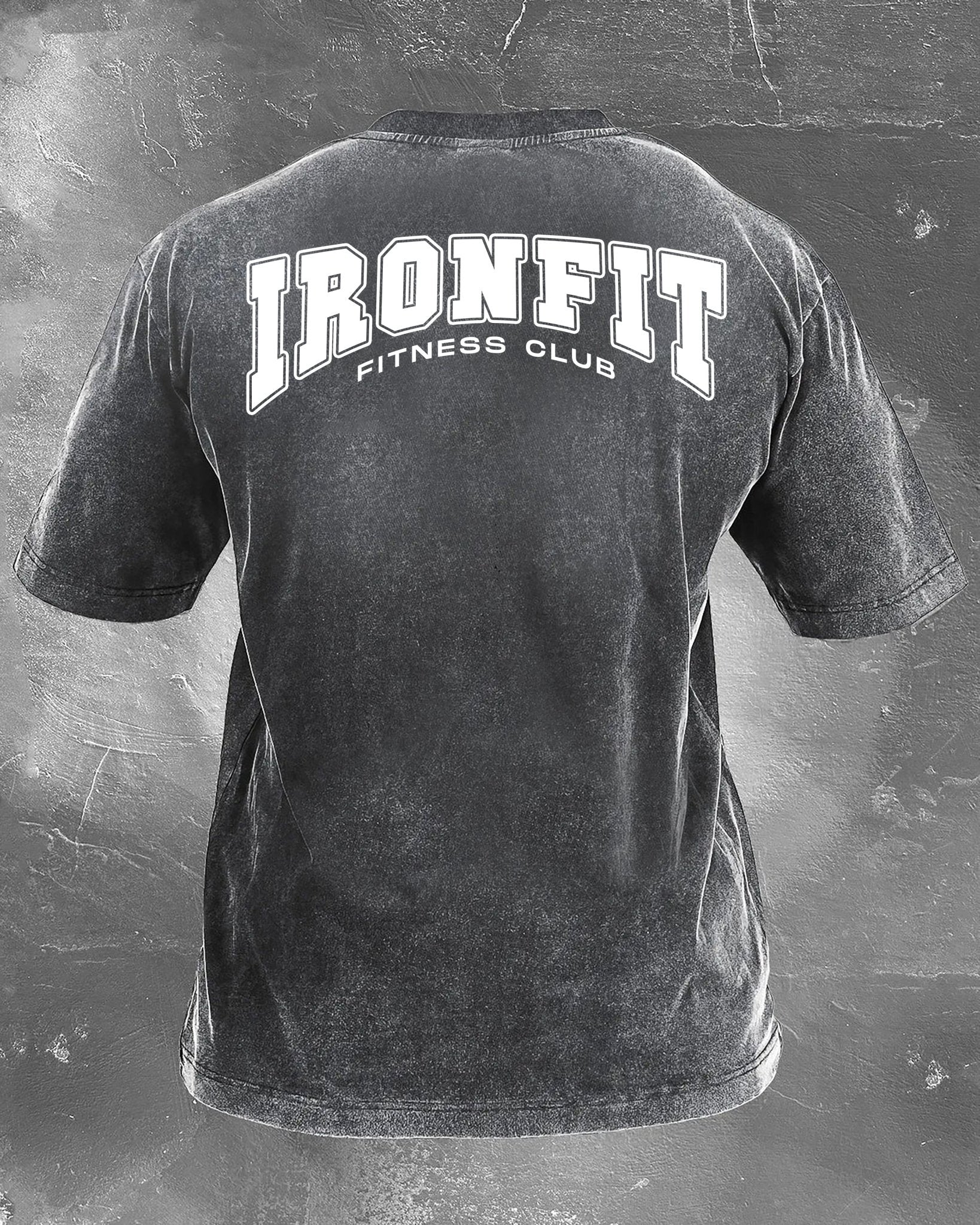 IRONFIT FITNESS CLUB WASHED T - SHIRT - Ironfit