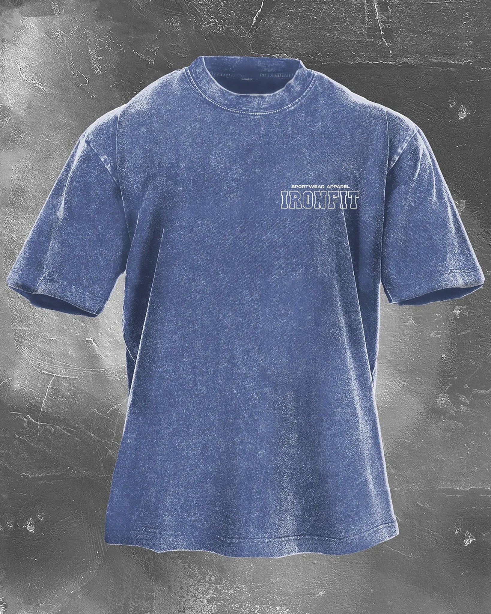 IRONFIT FITNESS CLUB WASHED T - SHIRT - Ironfit
