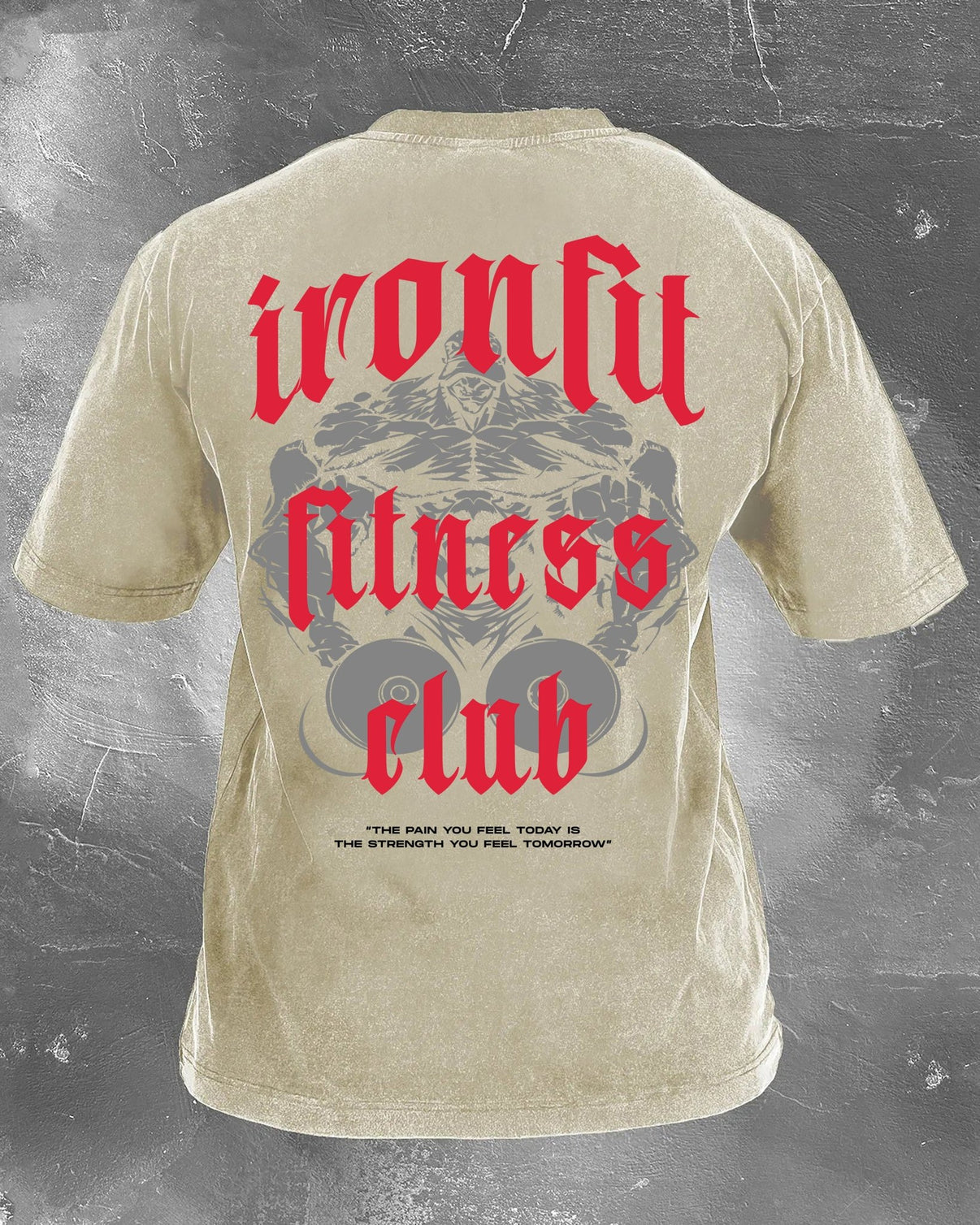 IRONFIT FITNESS CLUB WASHED T - SHIRT - Ironfit