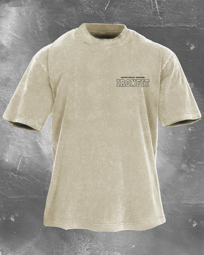 IRONFIT FITNESS CLUB WASHED T - SHIRT - Ironfit