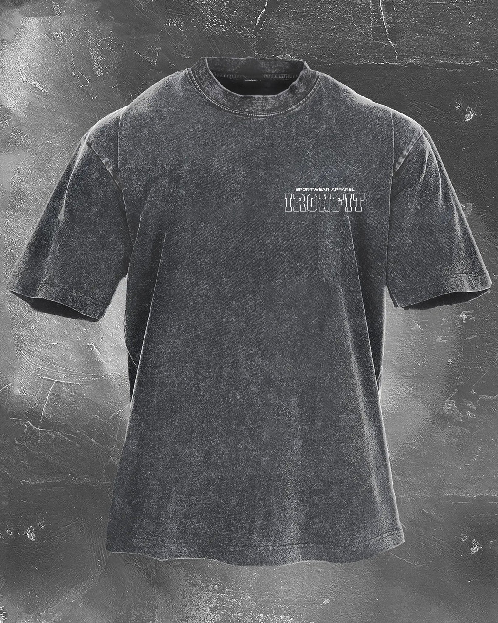 IRONFIT FITNESS CLUB WASHED T - SHIRT - Ironfit