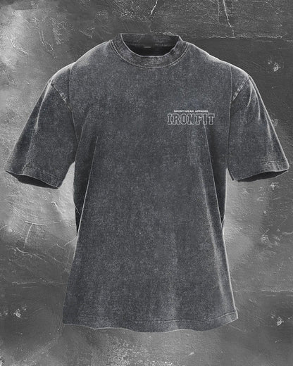 IRONFIT FITNESS CLUB WASHED T - SHIRT - Ironfit