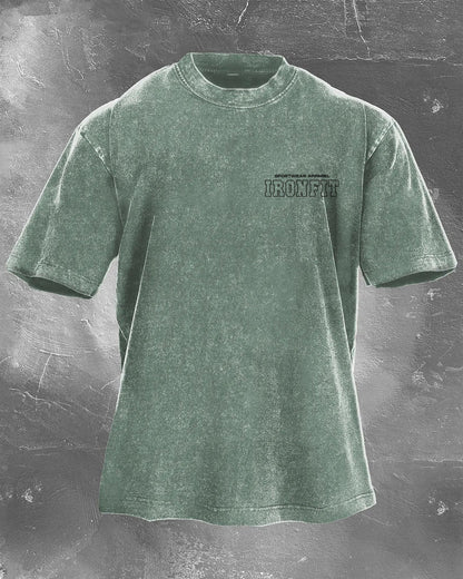 IRONFIT FITNESS CLUB WASHED T - SHIRT - Ironfit