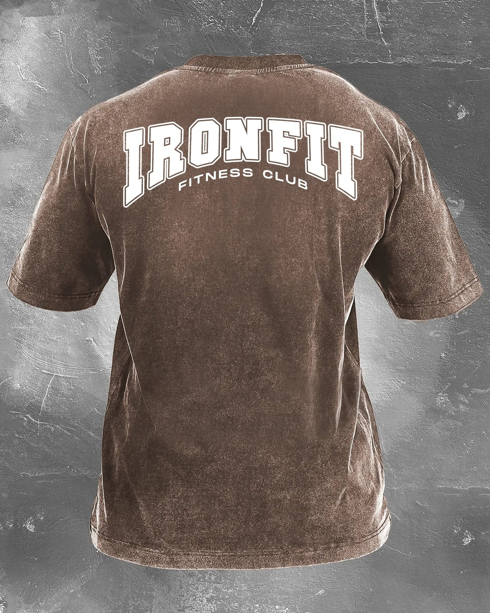 IRONFIT FITNESS CLUB WASHED T - SHIRT - Ironfit