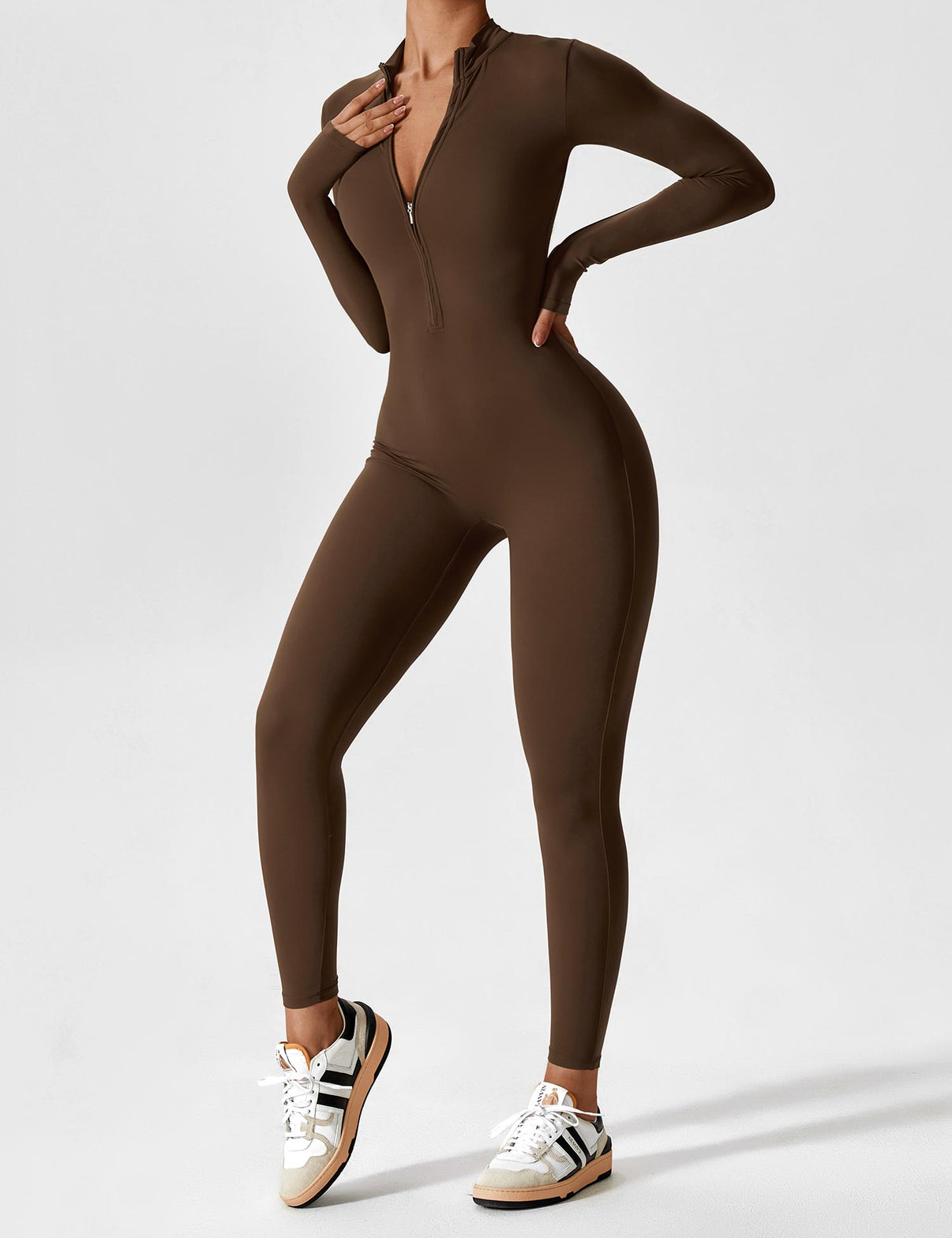 Ironfit Jumpsuit mit Reißverschluss - Ironfit