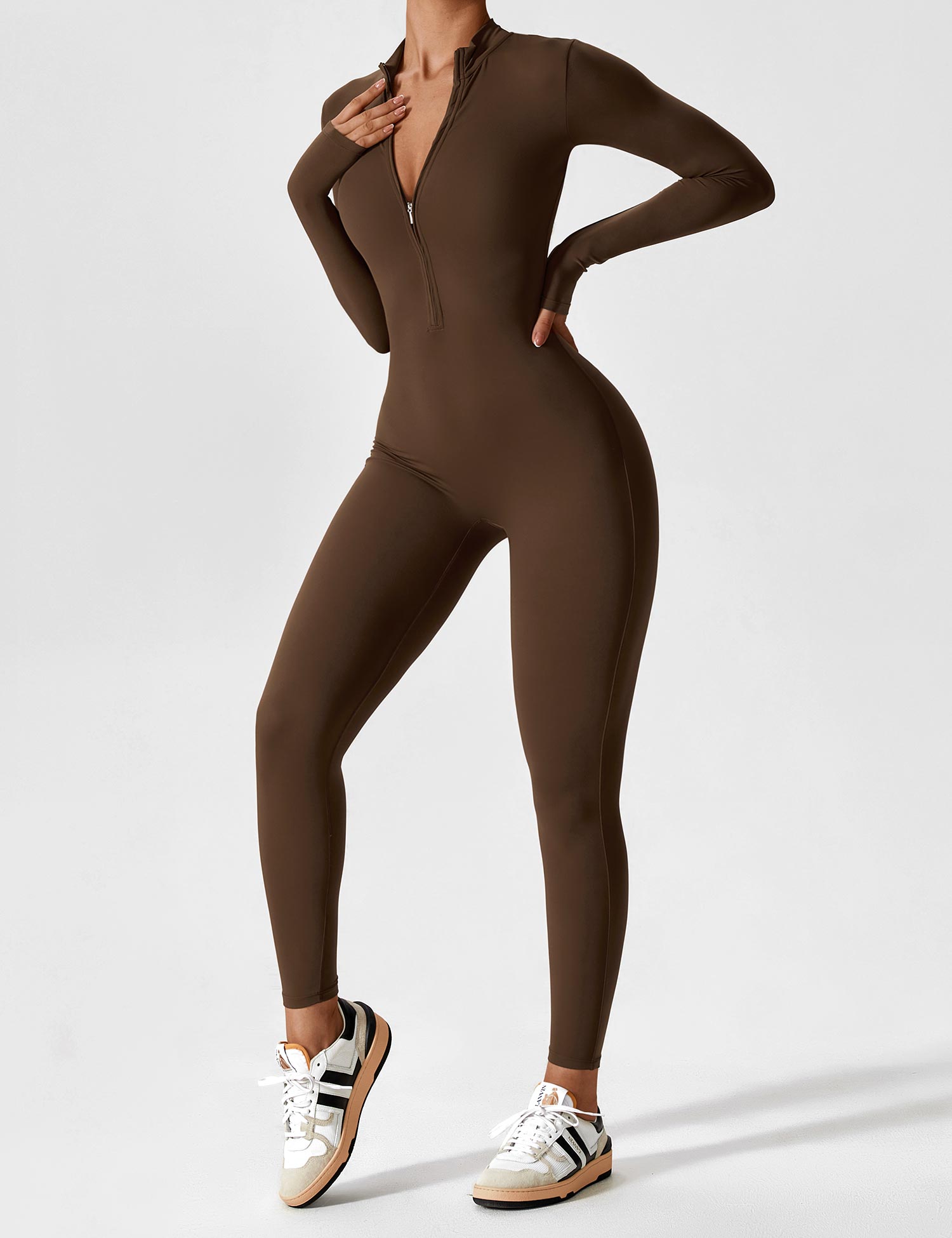 Ironfit Jumpsuit mit Reißverschluss - Ironfit