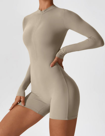 Ironfit Langarm - Jumpsuit mit Reißverschluss - Ironfit