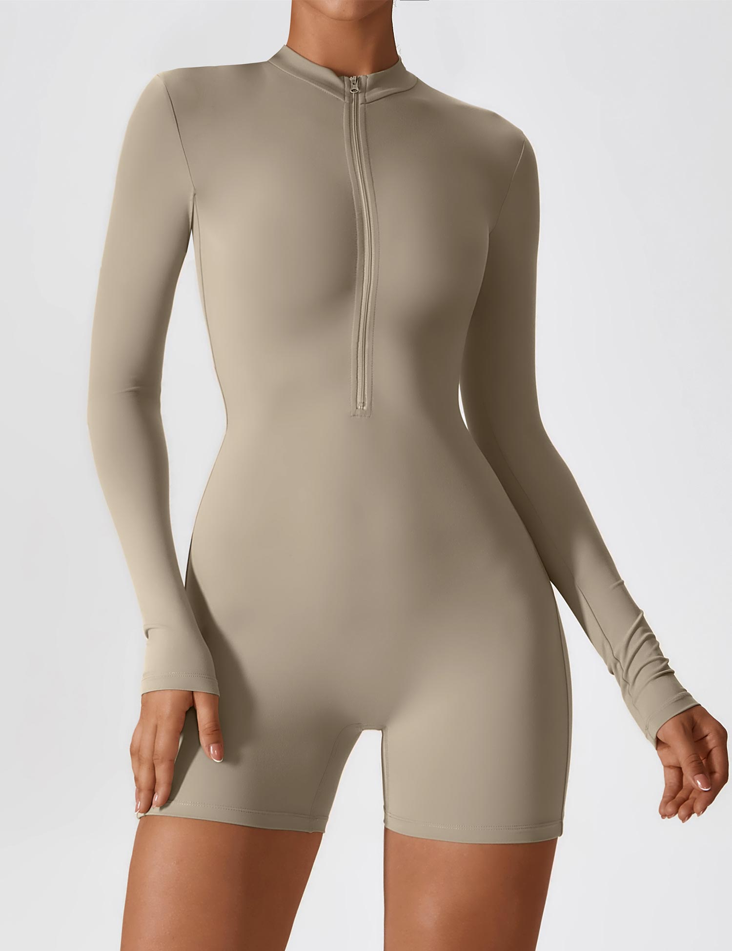 Ironfit Langarm - Jumpsuit mit Reißverschluss - Ironfit
