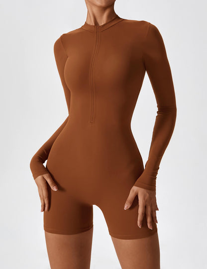 Ironfit Langarm - Jumpsuit mit Reißverschluss - Ironfit
