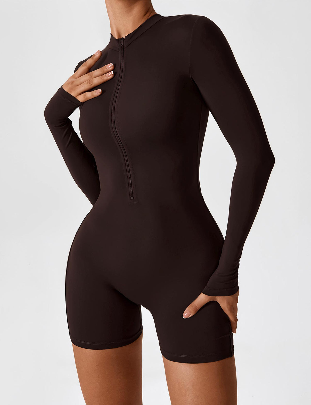 Ironfit Langarm - Jumpsuit mit Reißverschluss - Ironfit