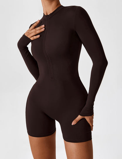 Ironfit Langarm - Jumpsuit mit Reißverschluss - Ironfit