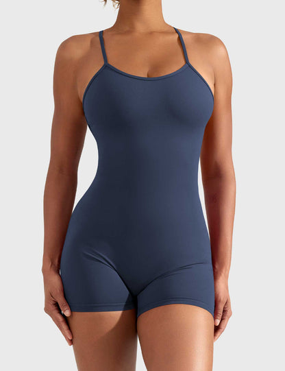 Ironfit Liza Jumpsuit mit V - Rücken - Ironfit