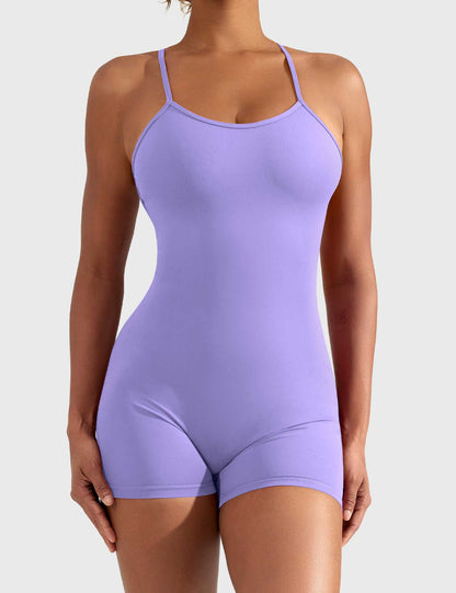 Ironfit Liza Jumpsuit mit V - Rücken - Ironfit