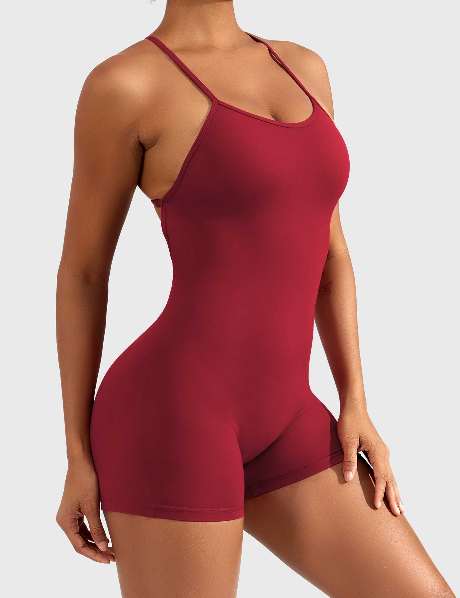 Ironfit Liza Jumpsuit mit V - Rücken - Ironfit