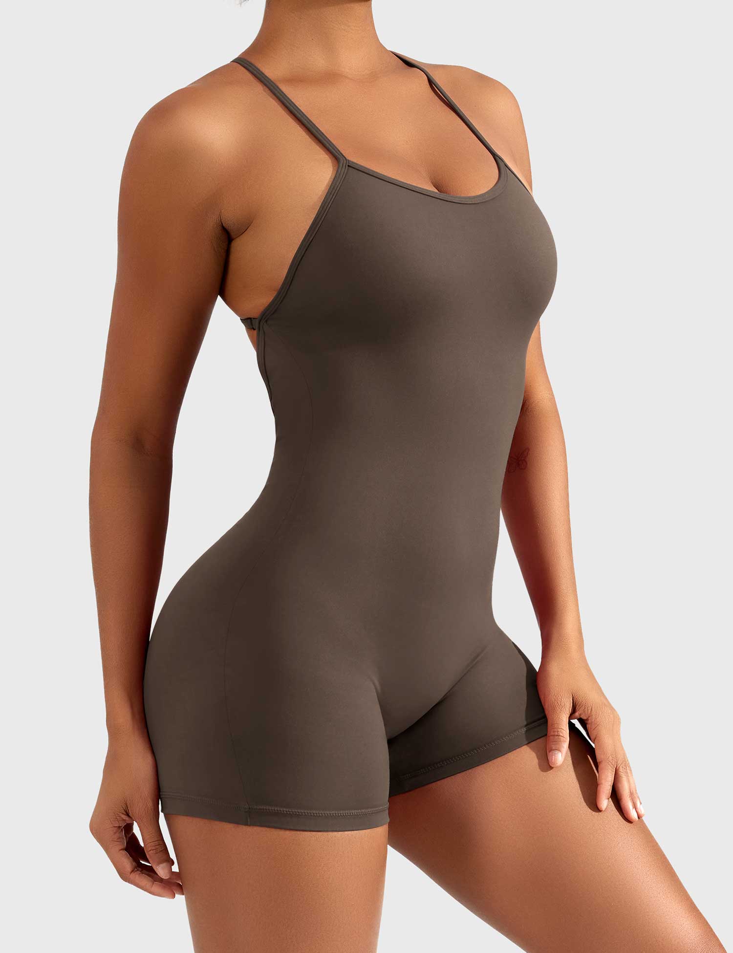 Ironfit Liza Jumpsuit mit V - Rücken - Ironfit